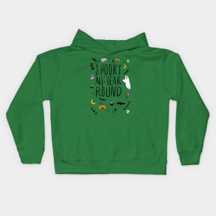 Spooky All Year Round Kids Hoodie